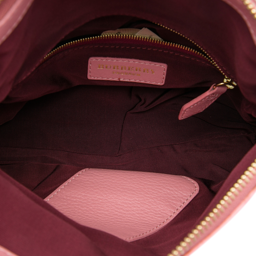 Pre-Loved Burberry Prorsum Leather The Petal Fold Over Crossbody - Picture 4 of 5